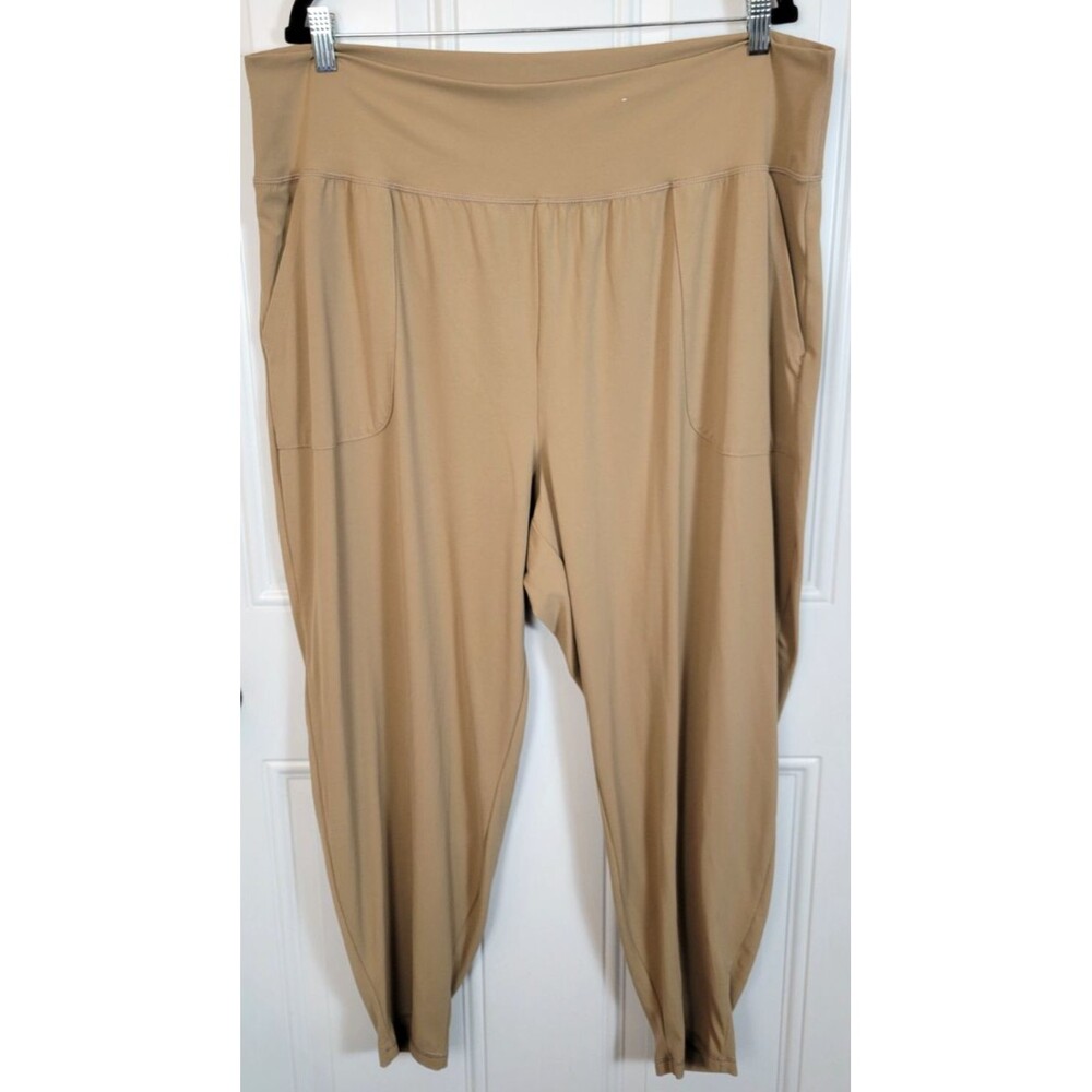 Old Navy Womens Plus Size Studio Smooth High-Rise Go-Dry Joggers Size 2X